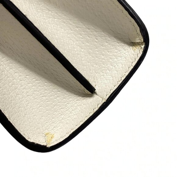 Auth GUCCI Ophidia/Flora 503877 Beige Ebony Cream PVC Leather Shoulder Bag - Picture 5 of 16